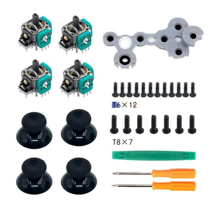 3D Replacement Spare Parts Joystick Analog Sensor Shaft With Screws