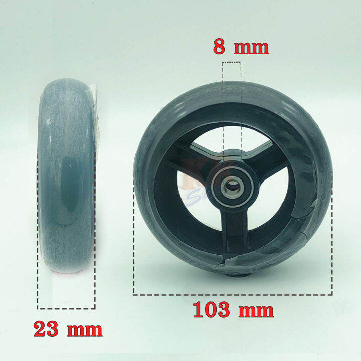 รถรถเข็นวีลแชร์-ล้อหน้าวีลแชร์-อะไหล่-ล้อวีลแชร์-รถเข็นผู้ป่วย-เข็นลื่น-เบา-เปลี่ยนทิศทางคล่องตัว-มีให้เลือก