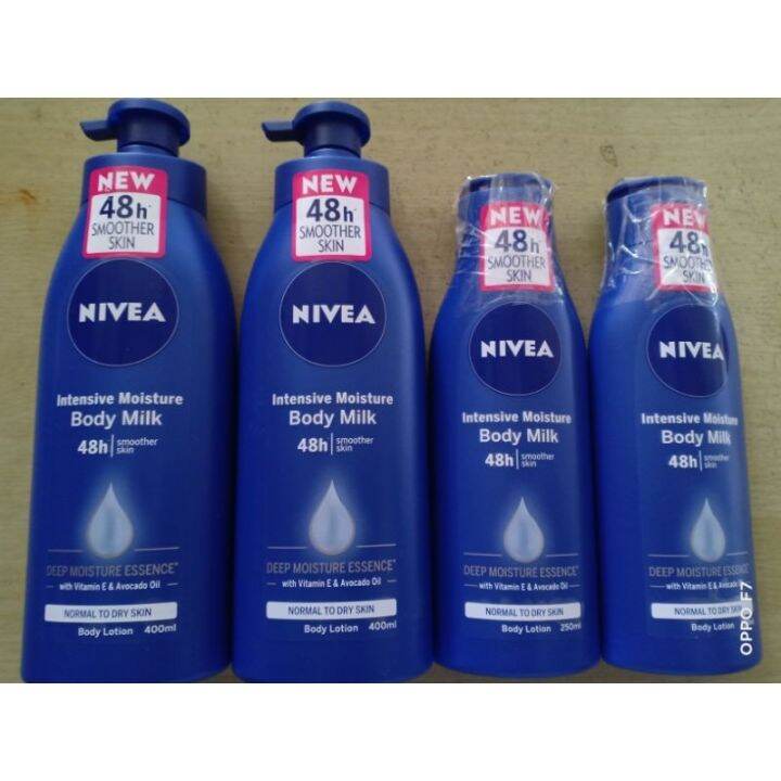 ♠ Buy1Take1 Nivea Intensive Moisture Body Milk 400ml/250ml Expiration