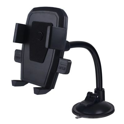 New Car Phone Holder Bracket Mount Cup Holder Universal Car Mount Mobile Suction Windshield Phone Locking Car-Accessories