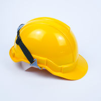 หมวกนิรภัย หมวกวิศวะ สายรัดคาง SAFETY HELMET หมวกสีเหลือง มาตราฐาน มอก