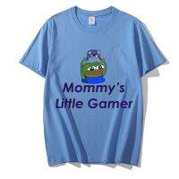 Mommy S Little Gamer เสื้อผู้ชาย T เสื้อกบ Novelty Tee เสื้อแขนสั้น O คอ100% Cotton Streetwear ขนาดใหญ่เสื้อยืด แฟชั่นแขนสั้นผ้าฝ้าย แม่คือทุกสิ่ง เสื้อยืดวันแม่ วันแม่ แม่คือทุกสิ่ง