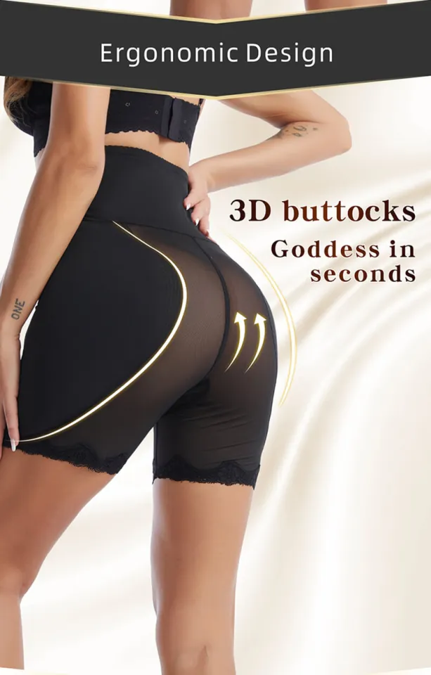 Women Buttock Sheath Fake Butt Lifter Shapewear Shorts Hip Enhancer Shape  Wear/