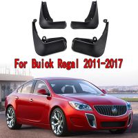 แผ่นบังโคลนรถยนต์1ชุดสำหรับ Buick Regal 2011 2012 2013 2014 2015 2016 2017บังโคลนแผ่นกันกระเซ็นอุปกรณ์ที่ปัดโคลนแผ่นบังโคลนรถ