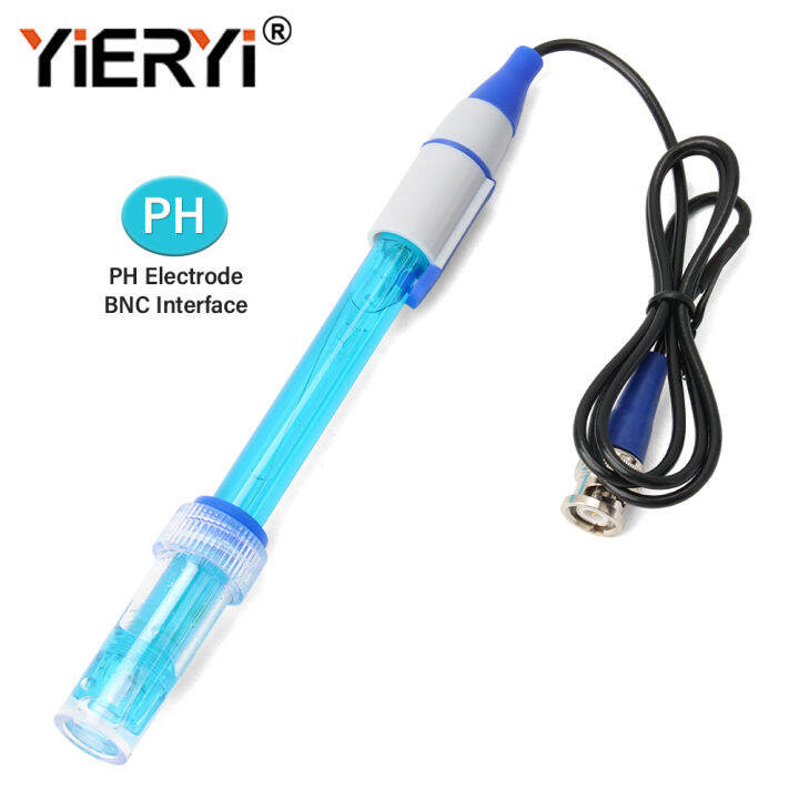YIERYI PH Electrode Probe PH Controller Meter Refillable electrode