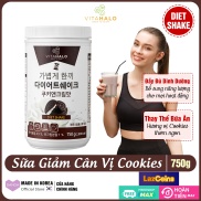 750g Box VITAHALO Light One Meal Diet Shake Korean Cookies Flavor