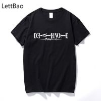 Anime Tshirts Death Note Print Cotton T Shirt Tees 100% Cotton Gildan