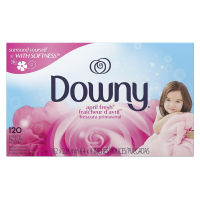 Downy Laundry Tool April Fresh Fabric Softener Dryer Sheets, 120 Count
