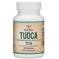 TUDCA Liver Support - Double Wood Supplement (500mg 60 แคปซูล)