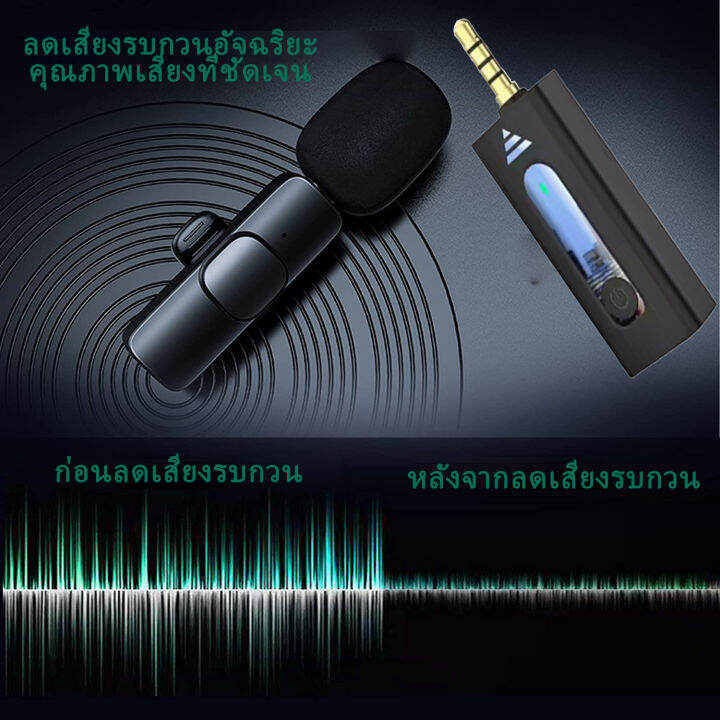 wireless-microphone-รุ่น3-5-ไมค์ไร้สาย-ไมโครโฟนไร้สาย-สมาร์ทโฟนลำโพง-ไมค์ไลฟ์สด-ไมค์ไร้สายหนีบเสื้อ-ไมค์หนีบปกเสื้อ