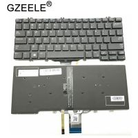 GZEELE US laptop Keyboard for DELL Latitude E5280 5288 5289 7280 7380 E7220 7290 with backlit backlight black