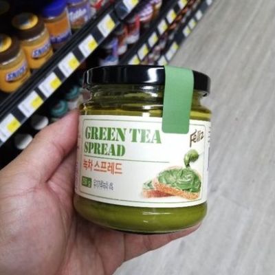 อาหารนำเข้า🌀 Korean Bread Jam Green Tea Max30 Fellz Green Tea Spread 250ggreen tea