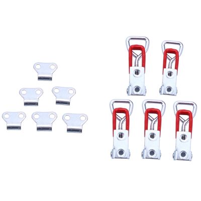 5PC Adjustable Toggle Clamp Pull Action Latch Hand 100KG/220lbs Holding Capacity