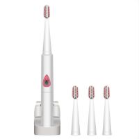 DDFHLPJ-Azdent Az-06 Sonic Electric Toothbrush Rechargeable Usb 4 Replacement Heads Waterproof Timer Tooth Brush Whitening For Adults