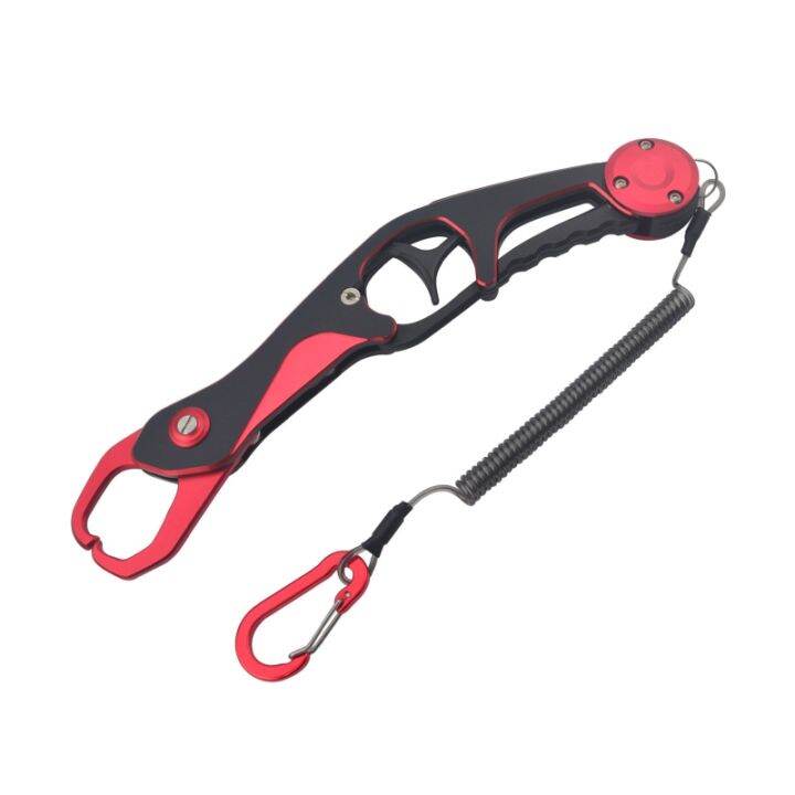 Aluminium Alloy Fish Grabber with Lanyard Catfish Grabber Night Catfish