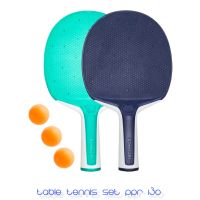 Table Tennis Set PPR 130 with 2 Durable Bats and 3 Balls ไม้ปิงปอง แบบทนทาน 2 อัน ลูกปิงปอง 3 ลูก รุ่น PPR 130