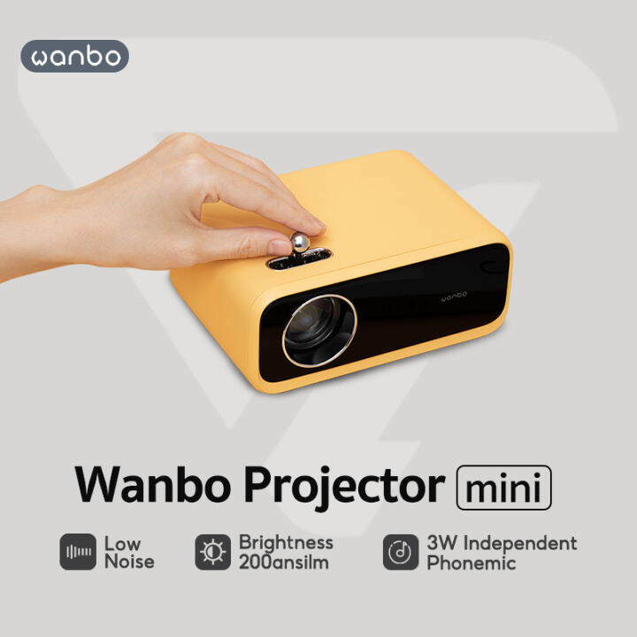 Wanbo Projector X1 Mini 1080P HD Portable Low Noise Smart Projector ...