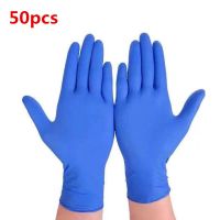 10050pcs Blue Gloves Disposable Latex Gloves Waterproof Hypoallergenic Disposable Safety Gloves Nitrile Gloves S M L XL