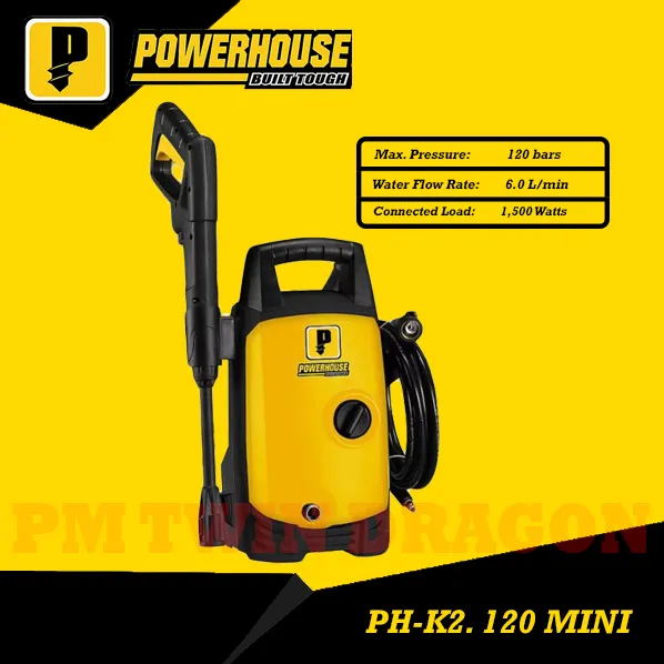 Powerhouse High Pressure Washer Ph K2 120 Mini Lazada Ph