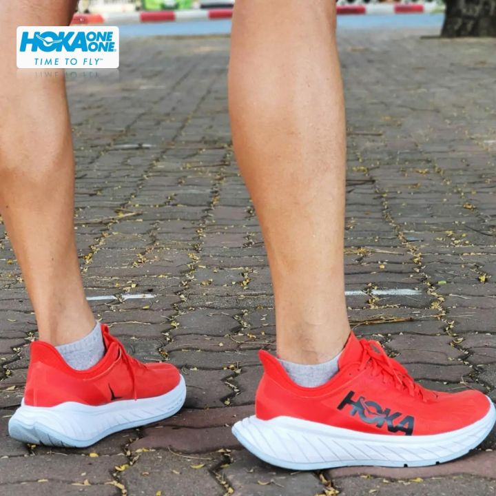 hoka-one-one-carbon-x-2-สมูธลื่นไหล-นุ่มและเบาขึ้น-สินค้ามีจำนวนจำกัด-ของแท้-100-ป้ายไทย-ราคาถูกสุด