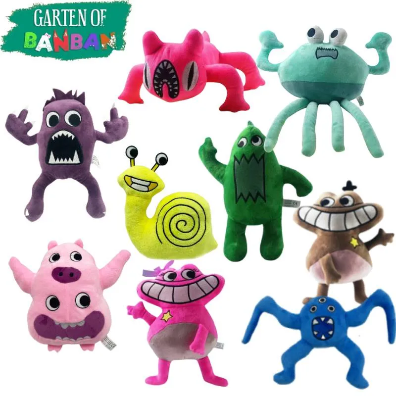 Doors Roblox Screech Plush Toys Monster Horror Game Doors Plush Toy Gifts  For Boys Girls And Fans