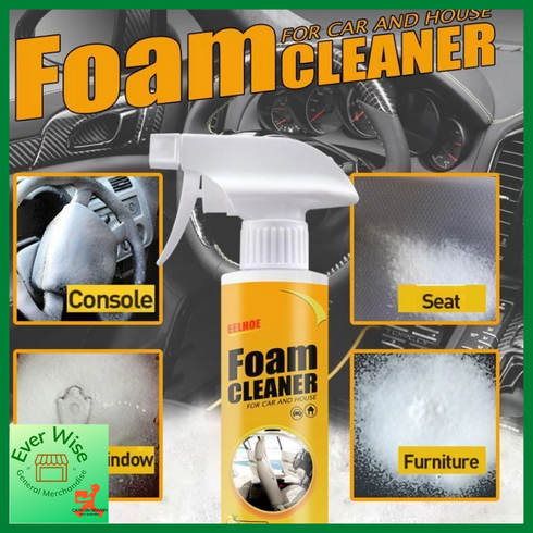 Ever Wise Foam Cleaner Spray Multi-purpose Anti-aging Cleaner Tools Car ...