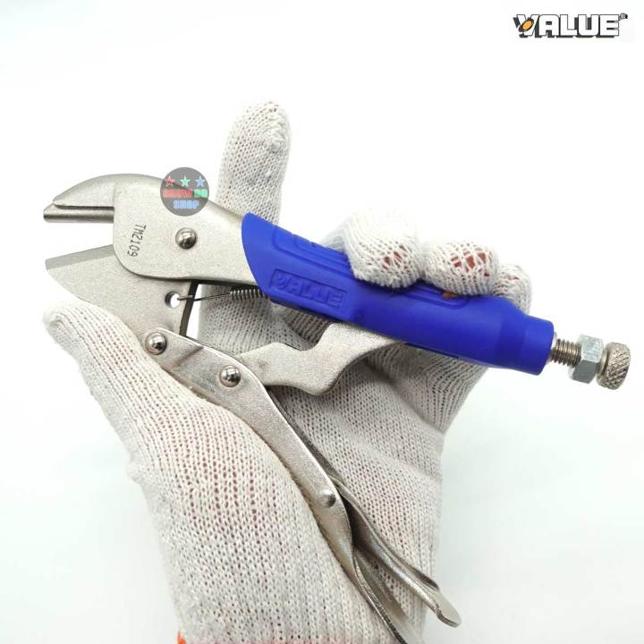 คีมบีบท่อแป๊ป-คีมล็อคบีบท่อ-value-vrt-102-sealing-pliers-ใช้บีบท่อปิดระบบ-งานแอร์-ตู้เย็น