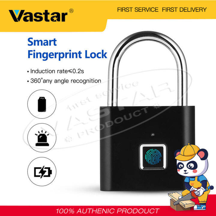 Vastar Fingerprint Padlock Padlock for door
