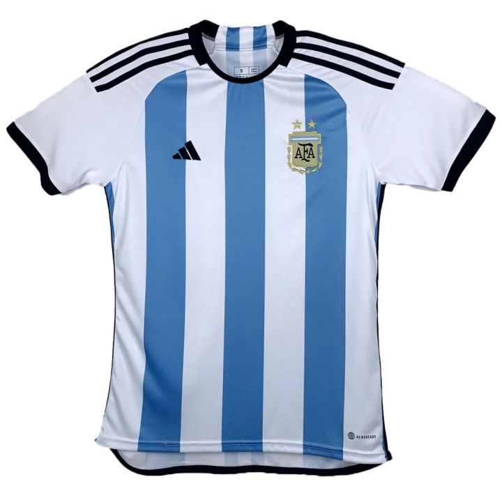 Football Jersey for Men Argentina 22/23 Home Jersey Messi 10 2022