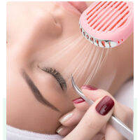 Hot Eyelash Drying Fan มินิคอแขวนพัดลมขนาดเล็ก USB ชาร์จ Leafless Fan Eyelash Tool