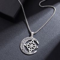 【YF】☽❈  Luck Irish Knot Necklace Witch Amulet Protection Jewelry Fashion