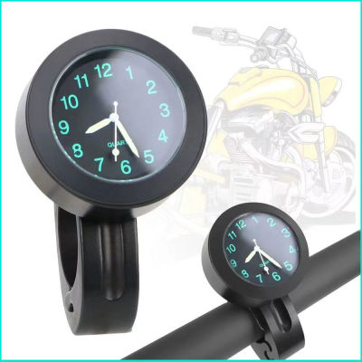 Universal78 "กันน้ำนาฬิกาส่องสว่างรถจักรยานยนต์ตารางเวลาสกูตเตอร์จักรยาน Motovcross จัดแต่งทรงผมสำหรับ22-25มิลลิเมตร H Andlebar