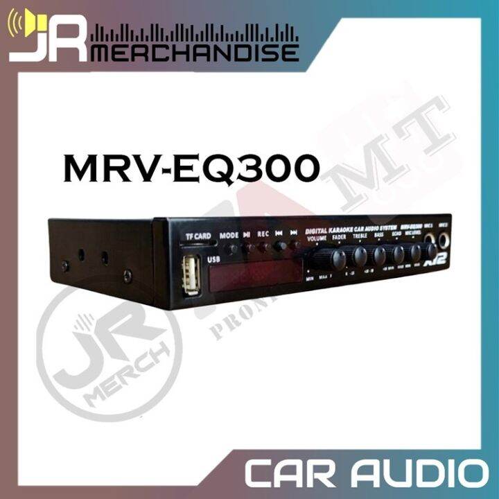 X12 (MRVEQ300) Preamp Parametric Equalizer with Subwoofer Output Mic