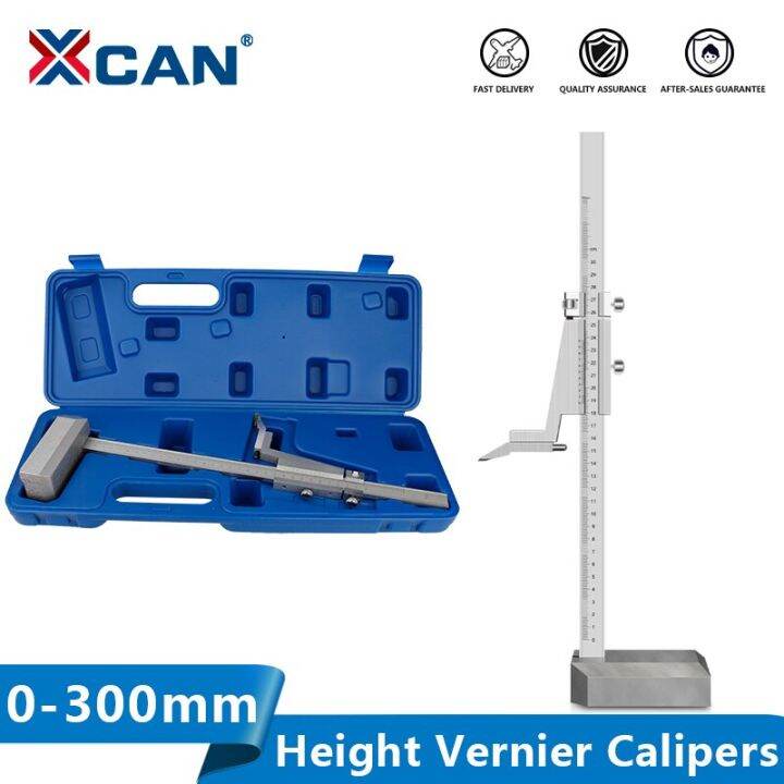 XCAN Height Vernier Calipers 0300Mm Stainless Steel Vernier Height