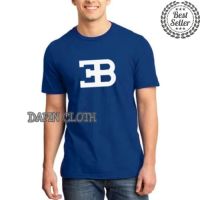 Kaos Pria Baju Tshirt Otomotif Bugatti - Navy, L