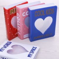 【LZ】 Mini INS Storage Baby Photo Travel Souvenir Book ;Game Card Postcard Collection Book Interstitial 3-inch Small Card Book