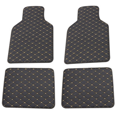 4pcs Car Floor Mats For AUDI A4L A6L A5 A3 A2 A1 A7 A8 Q2 Q3 Q5 Q7 R8 Auto Foot Pads Floor Liners Car Styling Accessories Covers