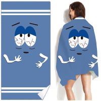 【CC】 Cartoon Towelie Beach No Dry Poncho Xxl