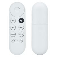 New Bluetooth Voice Remote Control / Cover Case Google TV Chromecast For 2020 4K Snow G9N9N