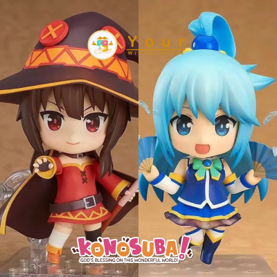 Nendoroid KonoSuba Gods Blessing on This Wonderful World! 2 GSC 725 Megumin GSC 630 Aqua โมเดล ขอให้โชคดีมีชัยในโลกแฟนตาซี ฟิกเกอร์ เมกุมิน เน็นโดรอยด์ ด๋อย ของสะสม 🇨🇳