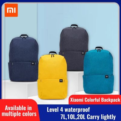 กระเป๋าเป้สะพายหลังสำหรับ Xiaomi Mi 7L/10L/20L,กระเป๋าคาดอกการพักผ่อนในเมืองกระเป๋าเป้สะพายหลังสีสันกันน้ำสำหรับกีฬาใช้ได้ทุกเพศ