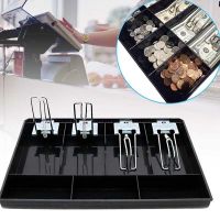 GTBL Hard Case Clip Cash Register Box New Classify Store Cashier Coin Drawer Box Cash Drawer Tray Money Counter Case