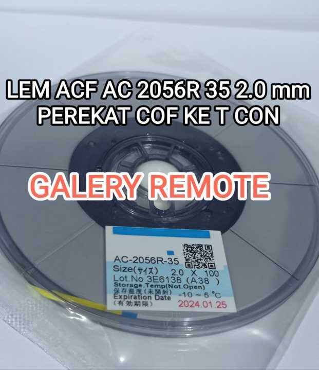 Lem PEREKAT COF BONDING - ACF AC-2056R-35 AC-7206U -18 Mata solder T ...