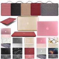 For Apple Air Pro Retina 11 12 13 15 Inch Laptop Case Keyboard Cover Laptop Bag with Solid Color, Patterns Series