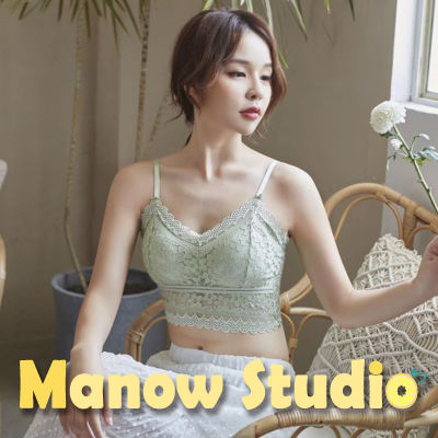 บราสายเดี่ยว เสื้อกล้าม สายเดี่ยว บราสายเดี่ยวแบบสวม 2920# Manow.studio