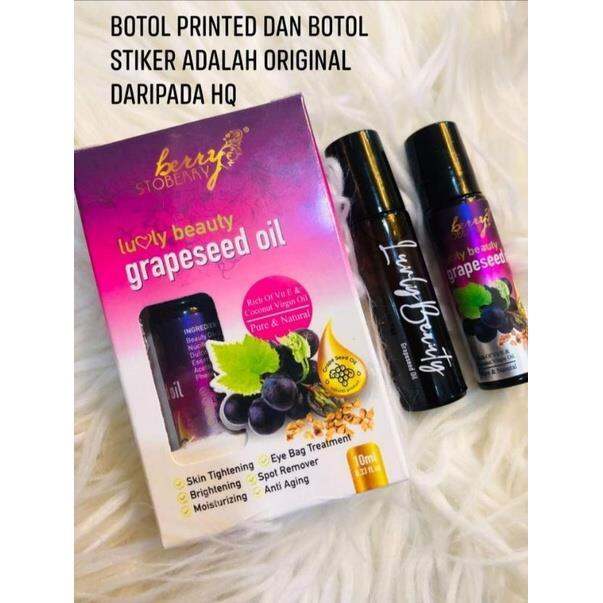 Luvly Beauty Grapeseed Oil 10ml / Grapeseed Oil Luvly Beauty / HSR