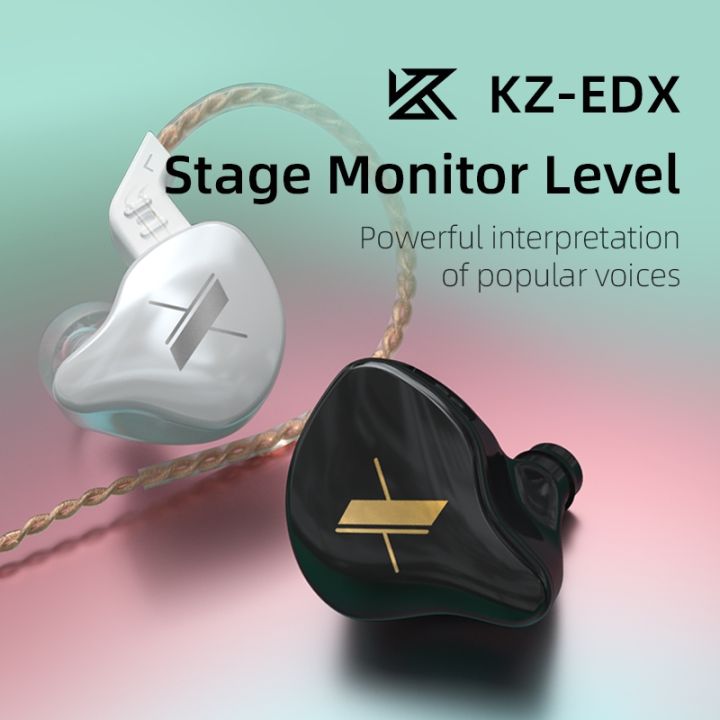 kz-edx-dynamic-monitor-hifi-อินเอียร์หูฟังมีสายไม่มีไมค์-สีขาว-ห้างสรรพสินค้า-hua-jia-kang