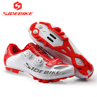 Sidebike mtb รองเท้าผู้ชายจักรยานมืออาชีพรองเท้าจักรยานเสือภูเขารองเท้าผ้าใบไนลอน แต่เพียงผู้เดียว sapatilha สบายและระบายอากาศ SD002