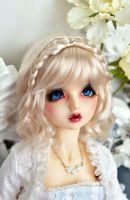 BJD doll 13 14 16 MSD DD super soft silk hair - Flower Field girl 5 color optional doll accessory