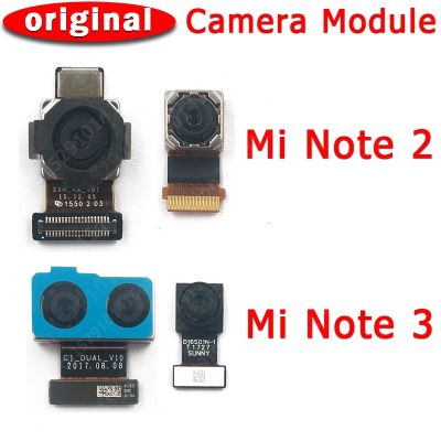 กล้องหลังด้านหน้าเดิมสําหรับ Xiaomi Mi Note 2 3 Note2 Note3 กล้องหันหน้าไปทางหลักโมดูล Flex Cable อะไหล่ทดแทน